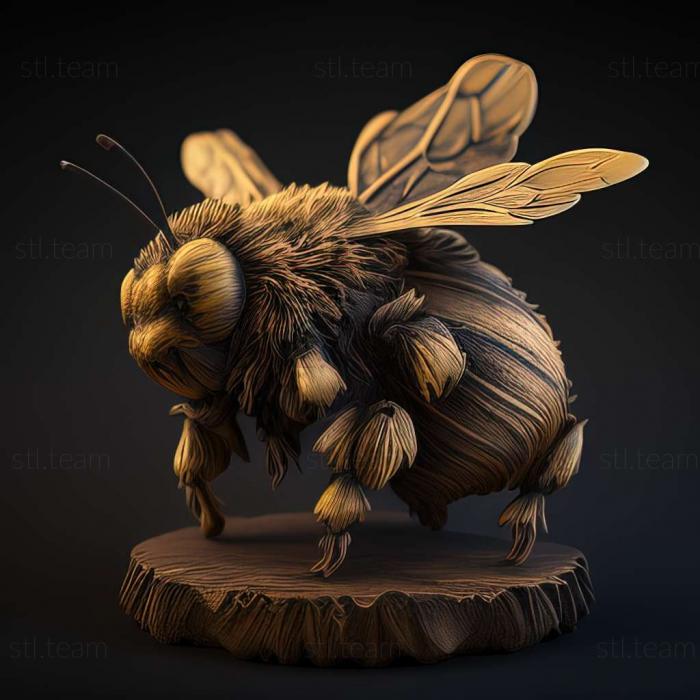 3D модель Bombus jonellus (STL)